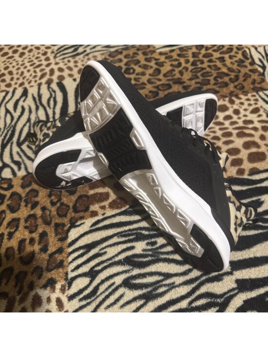 APL‎ Black Cheetah Print TechLoom tracer 10.5 Sneakers athletic propulsion labs